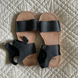 NWT Mabo American Made Leather Kids Sandals